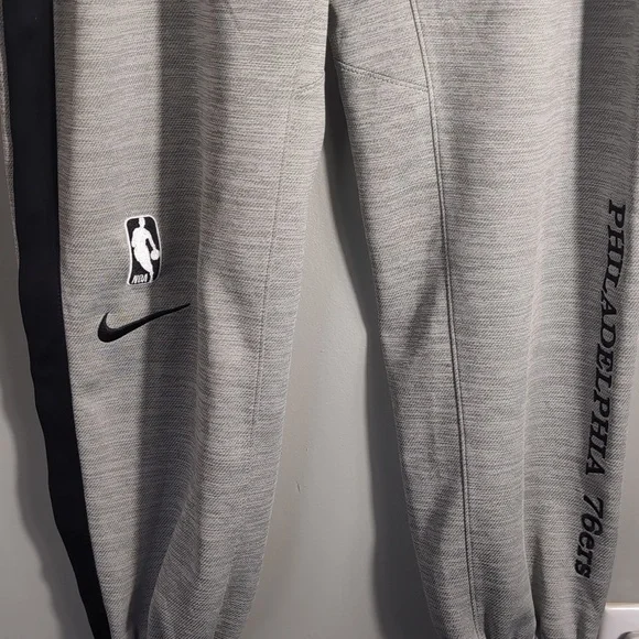 NWT Nike Therma Flex Philadelphia 76ers Gray Jogger Pants, Sz. XL. - Picture 3 of 8